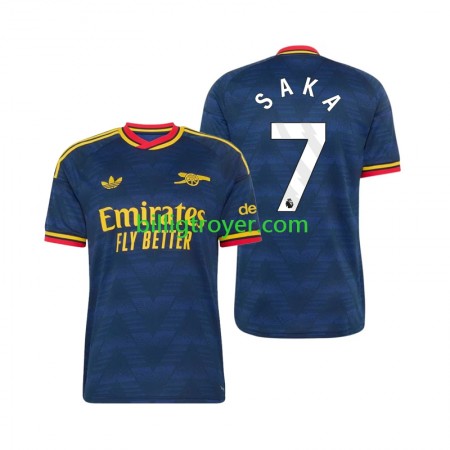 Billige Fotballdrakter Arsenal Bukayo Saka 7 Bortedraktsett 2026/27 Kortermet
